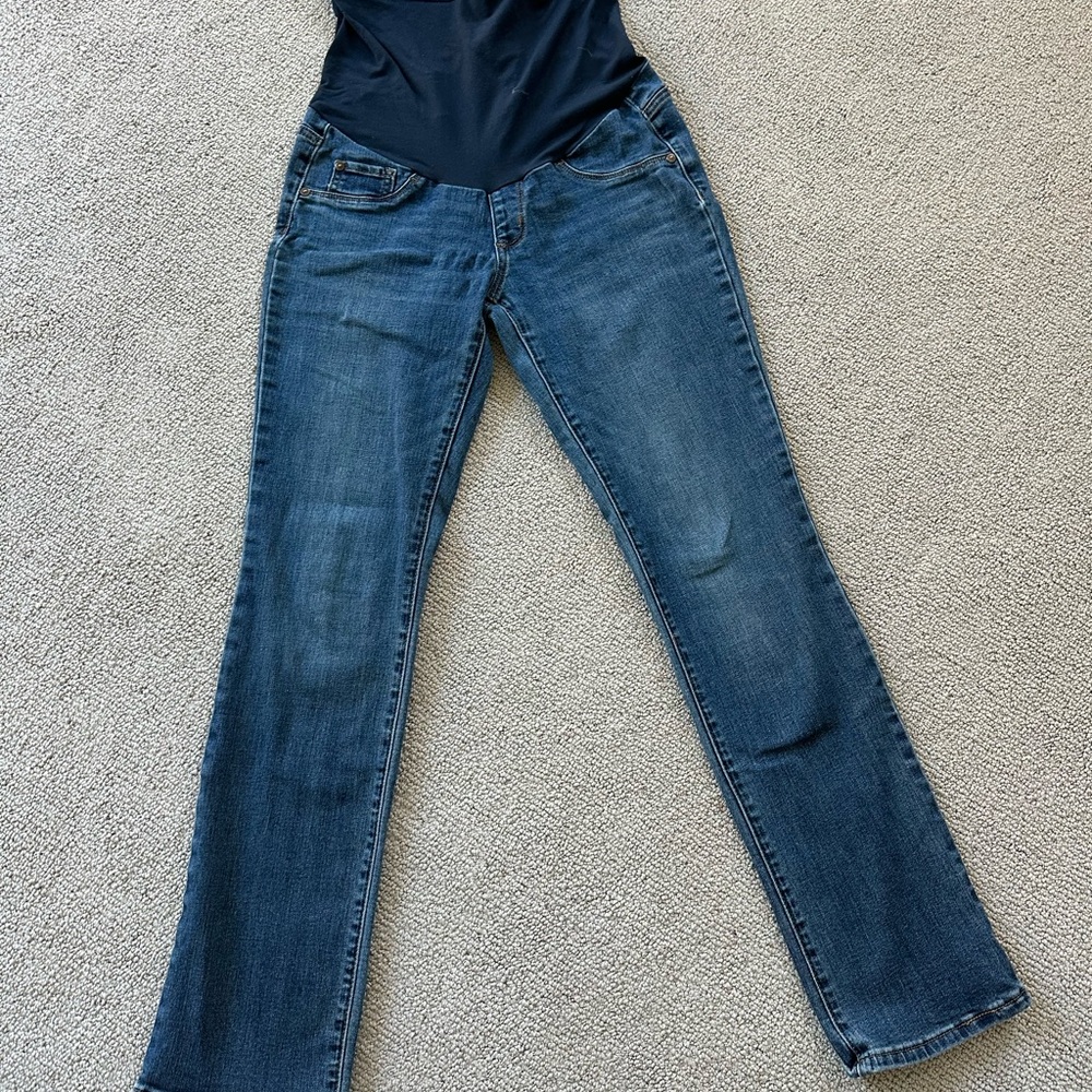 Indigo Blue Straight Leg Women's Jeans